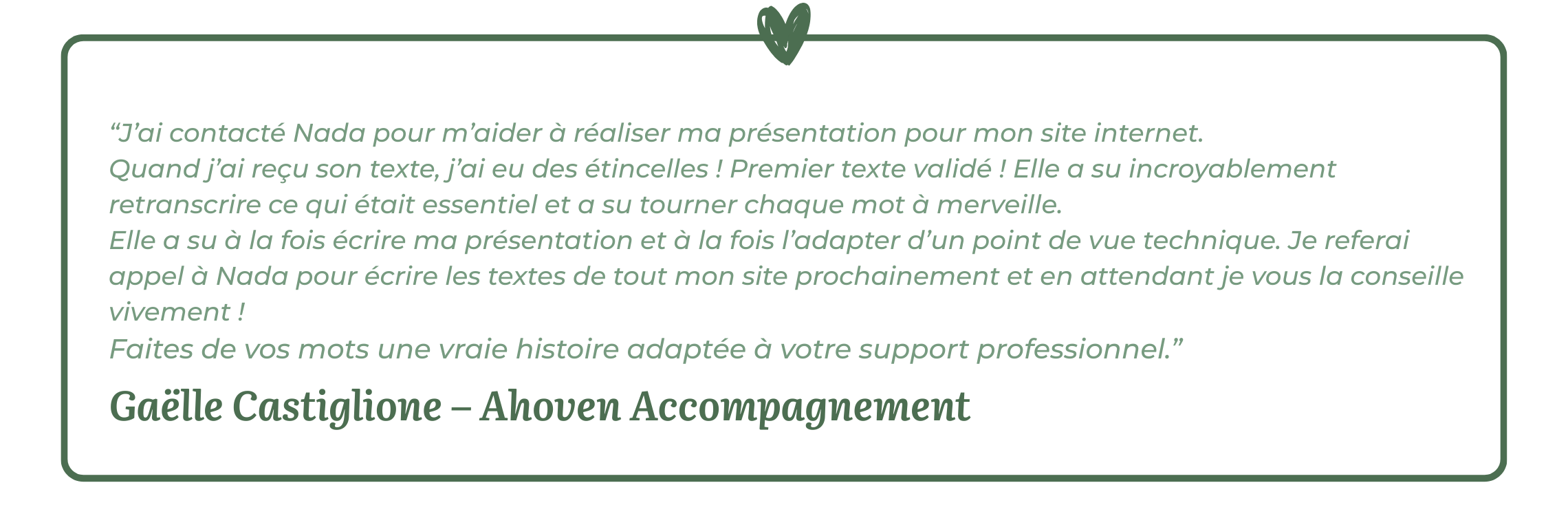 Avis Client Ahoven